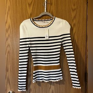 Francesca’s Striped Sweater, new with tags!